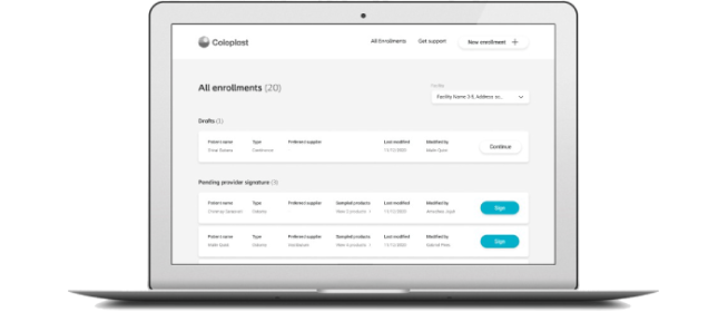 Enroll your patients to help them gain confidence in their ostomy or continence journey.